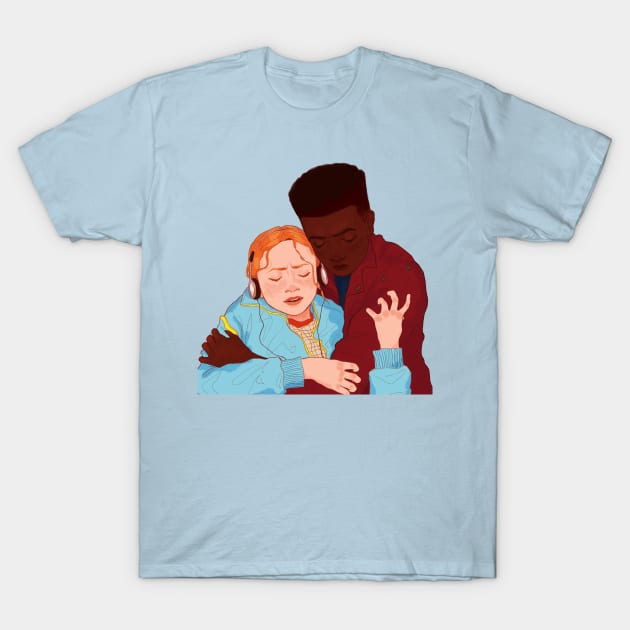 Max and Lucas Season 4 T-Shirt by Vivian Ostrander